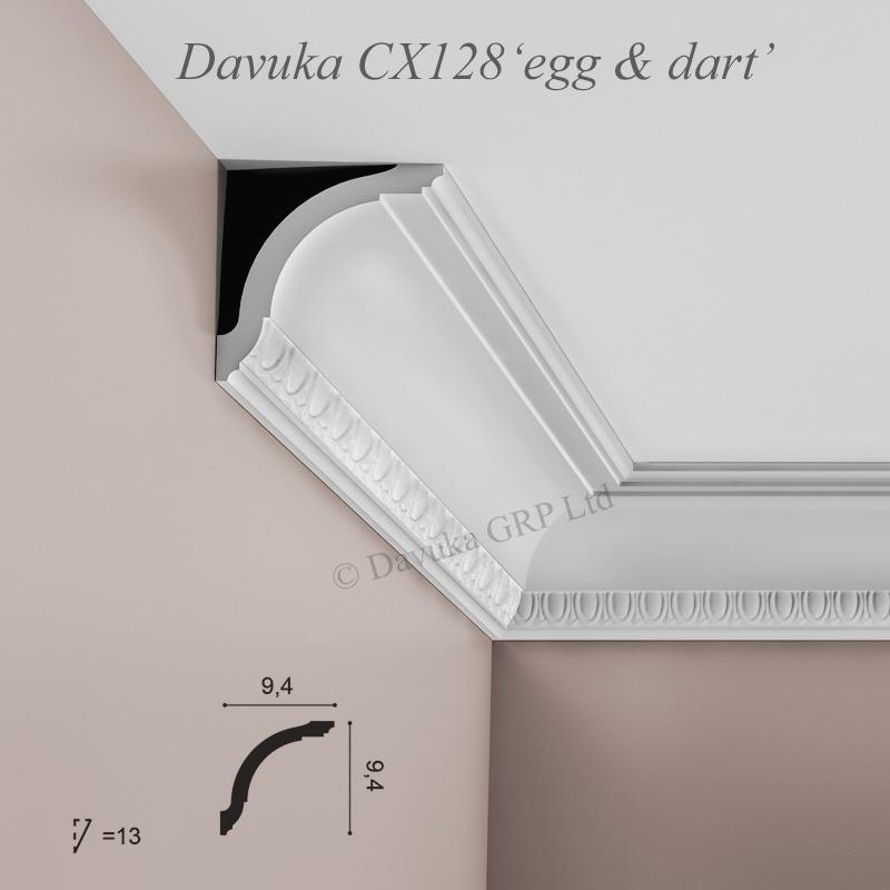 Cx128 Egg And Dart Coving