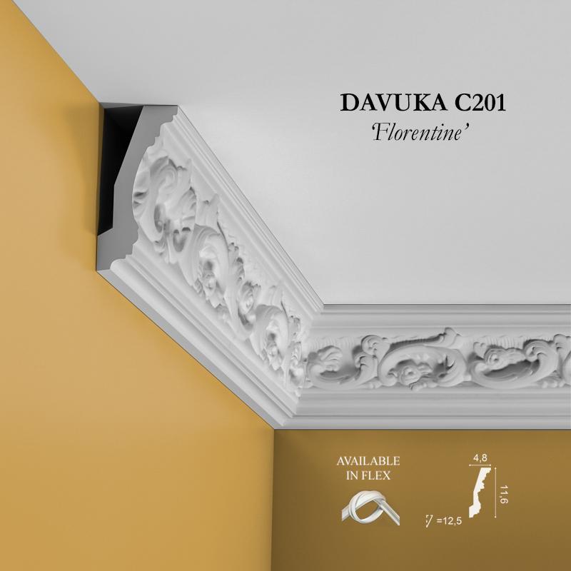 Welsh Acanthus Coving | CN176 by UK Plaster