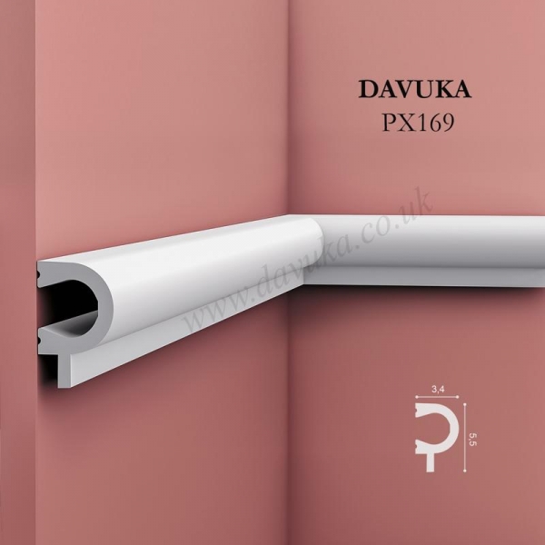 PX169 dado/panel fitting