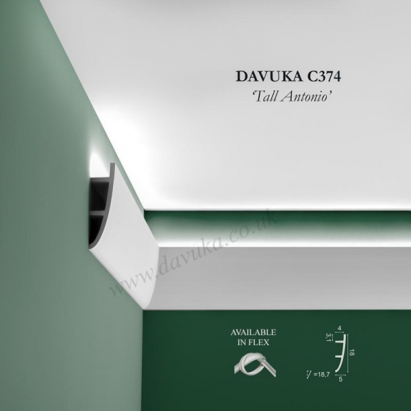 CL374 - 'Tall Antonio' cornice