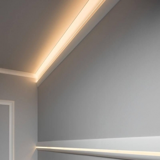 Uplighting cornice trough image