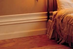 High skirting board effect