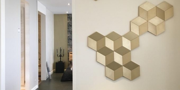 W105 'Rhombus' - 3D Wall tile - Image 3