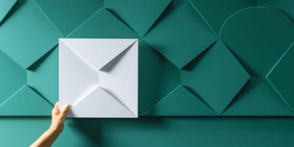 W106 'Envelope' - 3D Wall tile - Image 3