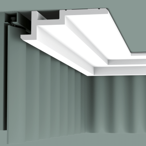 CP396 'Stepped' curtain profile