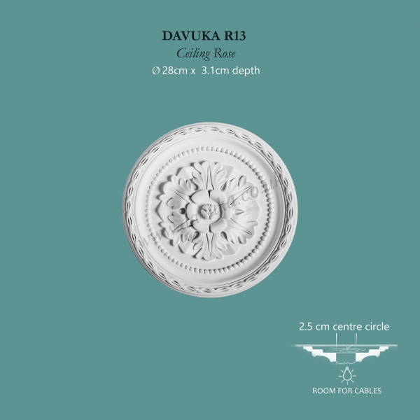 R13 ceiling rose