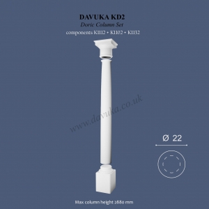 Doric Column set KD2