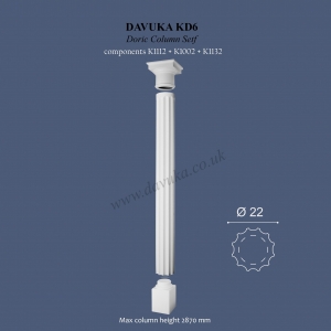 Doric Column set KD6