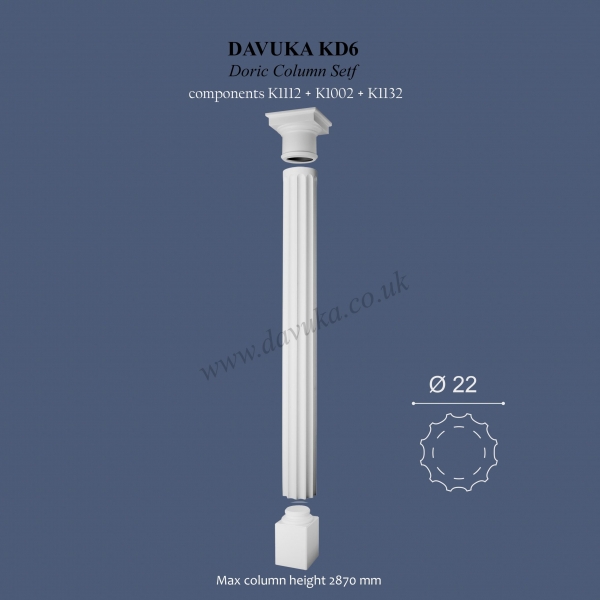 Doric Column set KD6